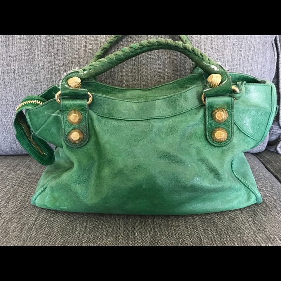 Balenciaga Giant Metallic City large bag - Picture 3 of 9